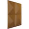 Ekena Millwork 19 5/8in. W x 19 5/8in. H Richmond EnduraWall Decorative 3D Wall Panel Covers 2.67 Sq. Ft. WP20X20RIDVG - alternate 4